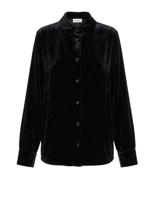 Camicia completo in velluto P.a.r.o.s.h. | D381325RAVEL013 NERO